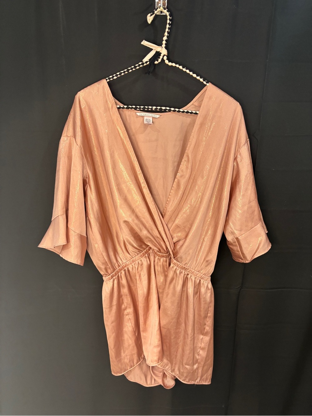 Victoria's Secret Blush Pink Pajama Romper